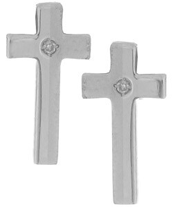 Hot Diamonds Cross Earrings