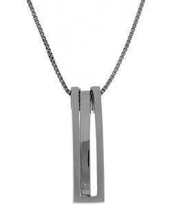 Hot Diamonds Two-Piece Sterling Silver Pendant