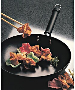 Nonstick 1.5-mm Steel Wok Skillet