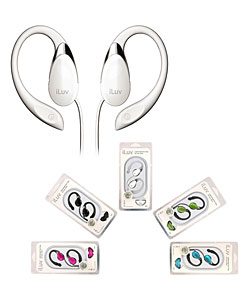 iLuv iPod/ MP3 Clip-on Earphones