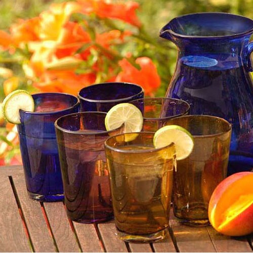 Rainbow Gems Set of 6 Tumblers (Mexico)