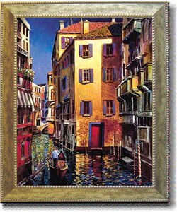 Michael O'Toole Venetian Light Framed Canvas