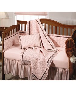 Monkey Business Pink Decorative Pillow (Set of 2)