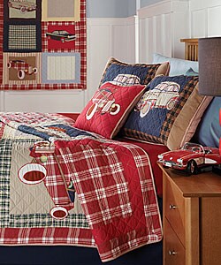 Classic Cars Quilt Set