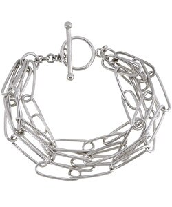 Platifina Paper-Clip Bracelet