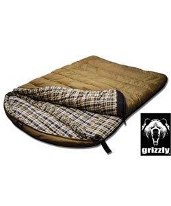 Grizzly 2-person 0-degree Ripstop Sleeping Bag