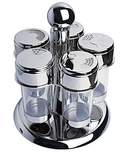 5-piece Revolving Spice Rack