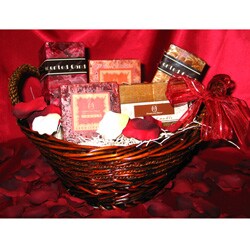 Affectionate Indulgence Candle Gift Basket