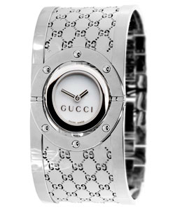 Gucci 112 Twirl Women's Stainless Steel Dress Watch