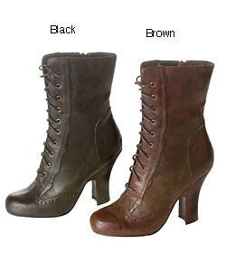 Boutique 58 Prescilla Tie-up High Heel Boots