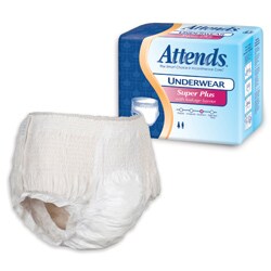 Attends Super Plus Underwear (Case of 80)