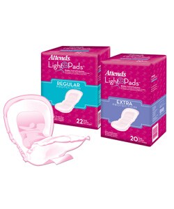 Attends Light Bladder Control Pads (Case of 198)