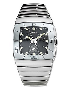 Rado Sintra Tennis Black Dial Chronograph Watch