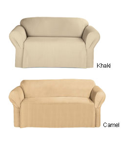 Hamilton Stripe Washable Sofa Slipcover