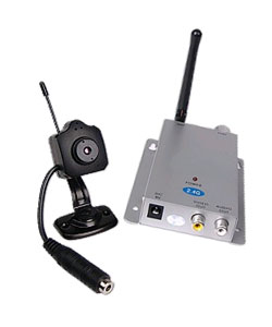 Compact Wireless Color Security Camera with Sound