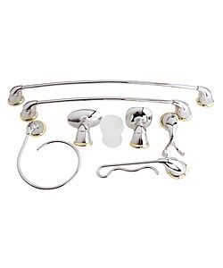 Moen Asceri 7-piece Chrome Bath Accessory Kit