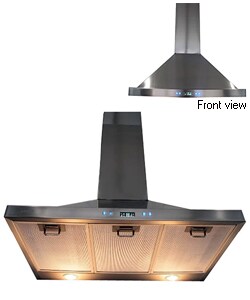 Cavaliere-Euro 30-inch Island Mount Range Hood