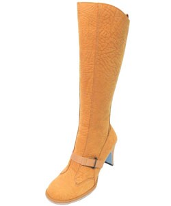 Diesel Betty Genuine Leather Tan Fashion Boot