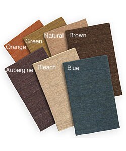 Hand-woven Chapra Jute Fiber Rug (5' x 8')
