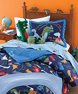 Scary Dinosaur Bedding Ensemble