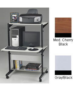 Mayline Eastwinds SOHO 4-Shelf Computer Table