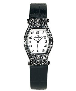 Lucien Piccard Far East Collection Marcasite Watch