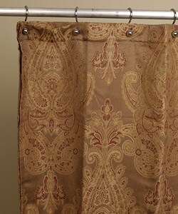 Royal Paisley Jacquard Shower Curtain By Croscill