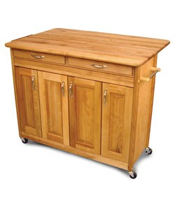 Small Super Island with Drop Leaf
