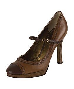 Dolce & Gabbana Tobacco Brown High-heel Pumps