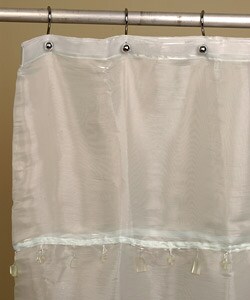 Croscill Beach Glass Shower Curtain