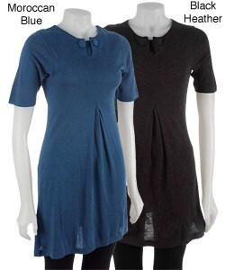 Kersh Button Neck Sweater Dress