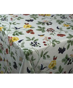 Garden Vine Vinyl Tablecloth