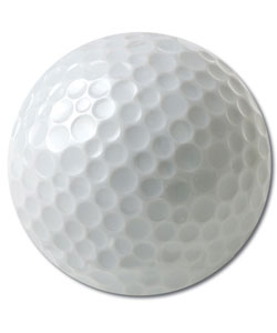 Golf Ball Shaped Mouse Pad