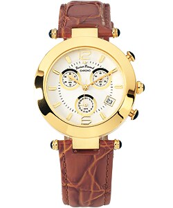 Lucien Piccard 'Corinthian Gold' Chronograph Watch