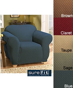 Sure Fit Stretch Modern Washable Chair Slipcover