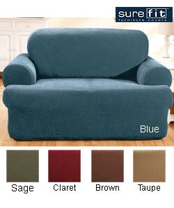 Sure Fit Modern Stretch T-cushion Loveseat Slipcover