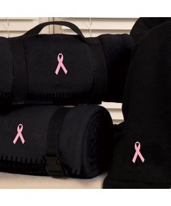 Breast Cancer Fleece Blanket