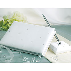 Starlight Guest Book and Pen Set