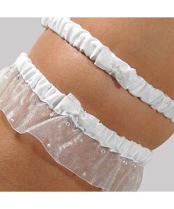 Starlight Bridal Garter and Tossing Garter