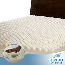 Comfort Dreams Highloft 3-inch Memory Foam Mattress Topper