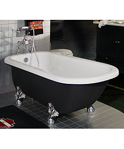 Custom Painted Maverick Clawfoot Bathtub