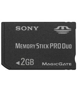 Sony 2GB Memory Stick Pro Duo with Adapter (Refurbished)