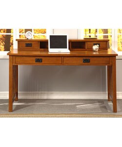 Mission Solid Oak Writing Desk