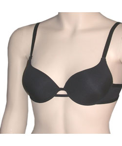 Carrie Amber Micro-Fiber Crisscross String Bras (Set of 6)