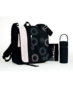 Nunzia Isabelle Designer Bambino Diaper Bag (Pink)