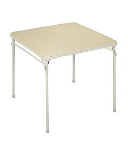 34-inch Square Sand Folding Table