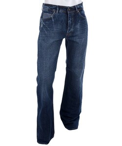575 Men's 5-pocket Dark Wash Bootcut Denim Jeans