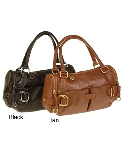 Via Spiga Madison Soft Leather Satchel Bag