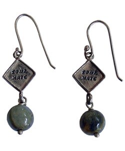 Sterling Silver 'Soulmate' Earrings (Israel)