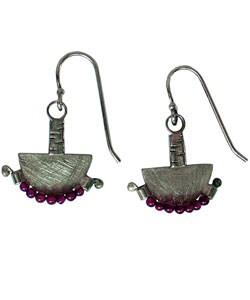 Gemstone Tumi Earrings (Israel)